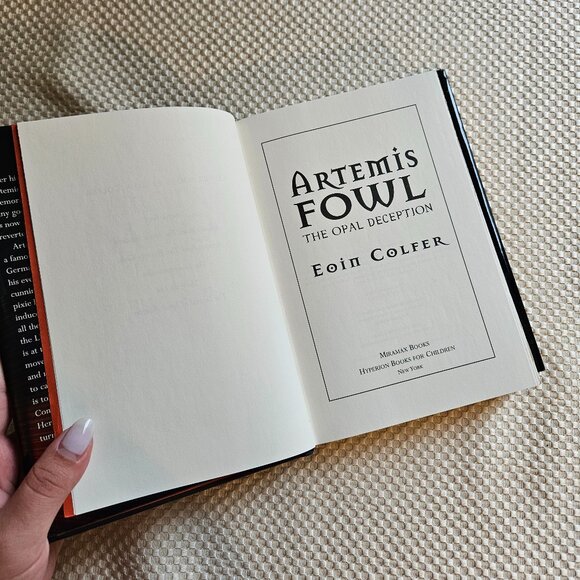 Artemis Fowl: The Lost Colony &The Opal Deception by Eoin Colfer - Hardcover Set - Picture 3 of 9